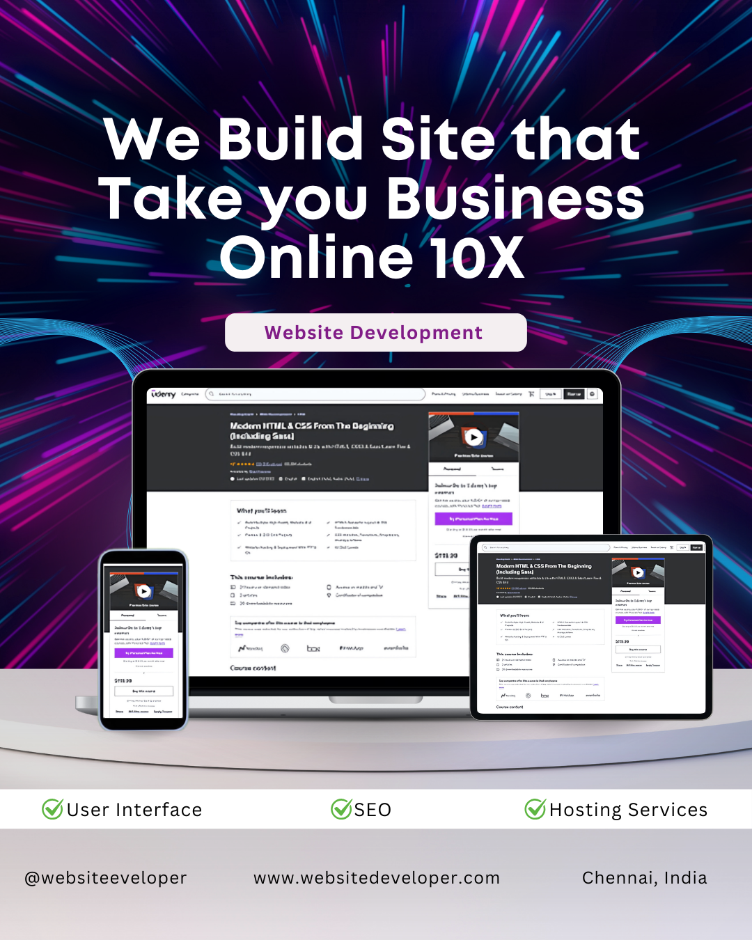 Website Developer – Sabeer