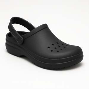 MediStep Rubber Clogs Black