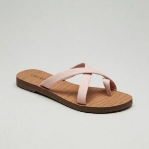 Soft Blush Bow Sandals