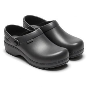 Nursing Grip Work Clogs Black